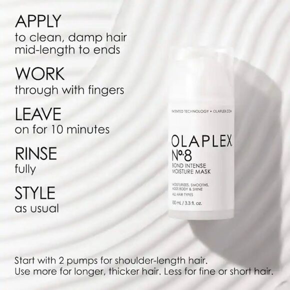 Olaplex No. 8 Bond Intense Moisture Damage Repair Hair Mask Treatment br… - Picture 5 of 5